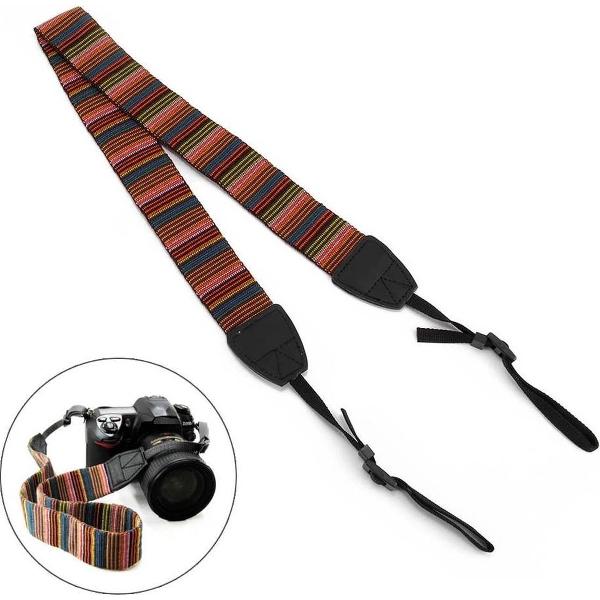 Schouderriem - Draagriem Camera - Band - Strap - Fotocamera - Rood