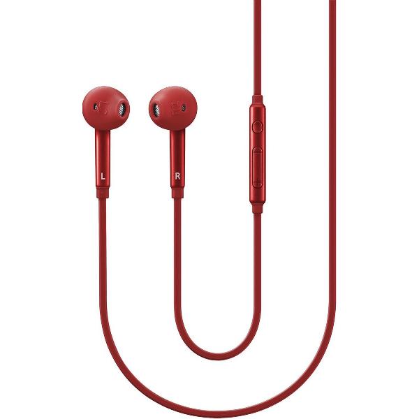 Samsung stereo headset - 3.5mm in-ear - rood