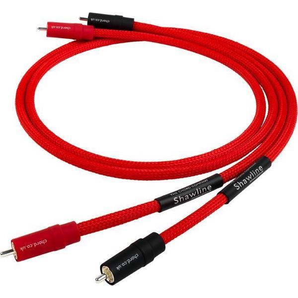 The Chord Company Shawline 2RCA to 2RCA 1.5m - High End Rca Kabel (2 stuks)