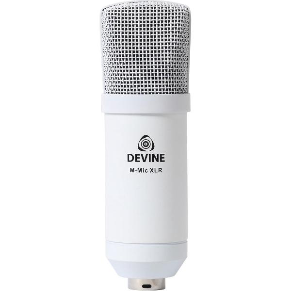 Devine M-Mic XLR W condensatormicrofoon wit