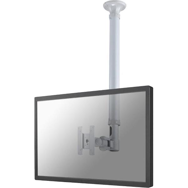 Neomounts by Newstar FPMA-C100SILVER Monitor-plafondbeugel 1-voudig 25,4 cm (10) - 76,2 cm (30) In hoogte verstelbaar, Kantelbaar, Zwenkbaar, Roteerbaar