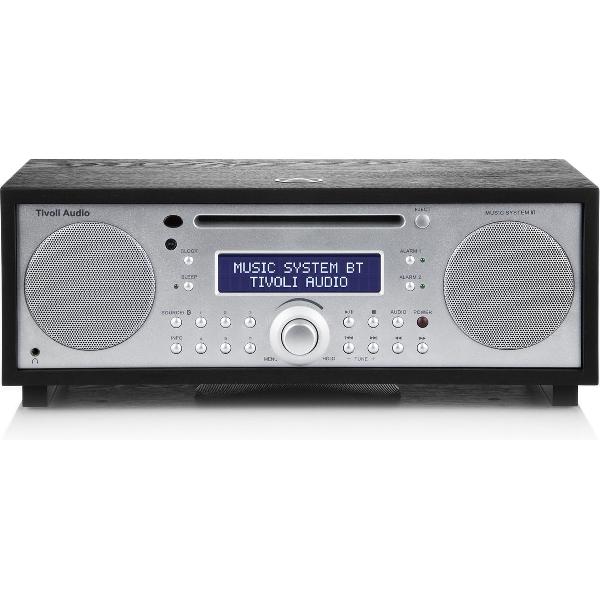 Tivoli Audio Music System BT - Alles-in-één Hifi-systeem Zwart Essen/Zilver