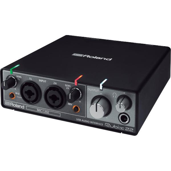 Audio Interface Roland Rubix22 Incl. Software Monitor-Controlling