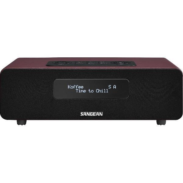 Sangean-DDR-36 - Radio met Bluetooth en DAB+ - Rood