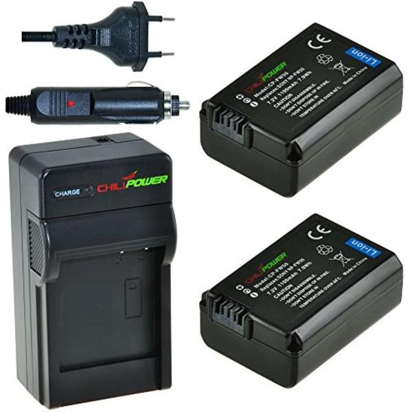 ChiliPower NP-FH30 / NP-FH50 Sony Kit - Camera Batterij Set