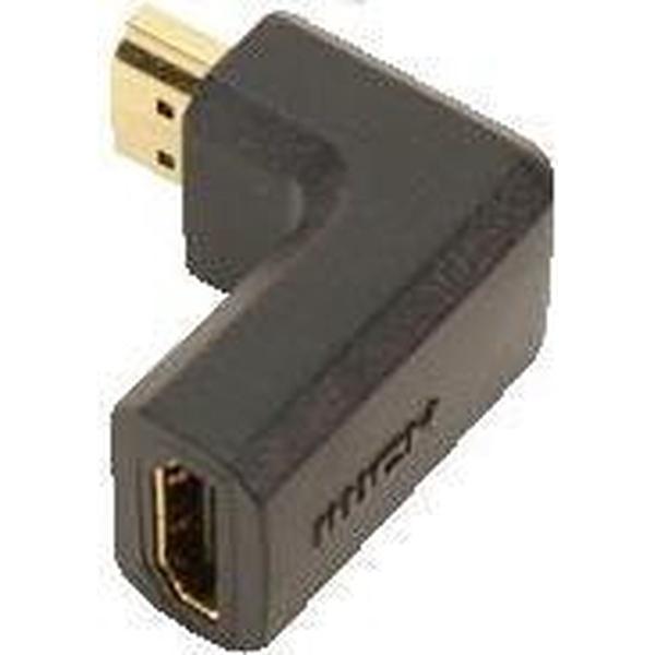 LOGILINK - Adapter - AH0005 - HDMI (F) > HDMI (M) - 90 graden
