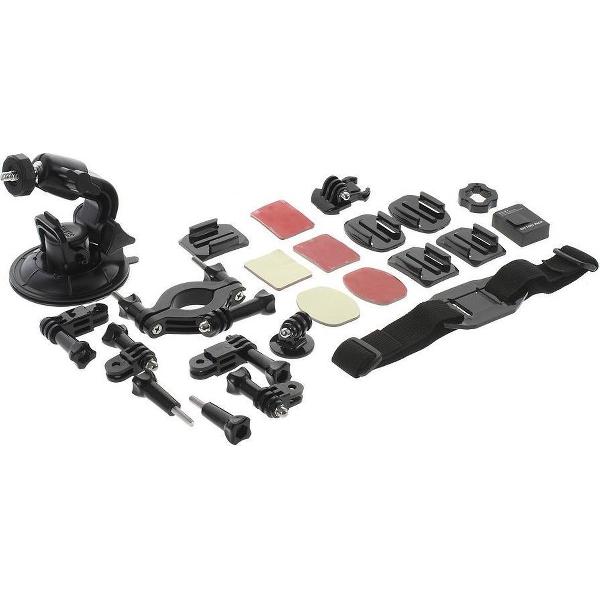 Pro Series Accessoires Kit met Helm Riem voor GoPro en ActionCam