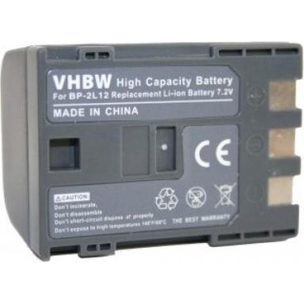 VHBW Camera accu compatibel met Canon BP-2L12 / 1200 mAh