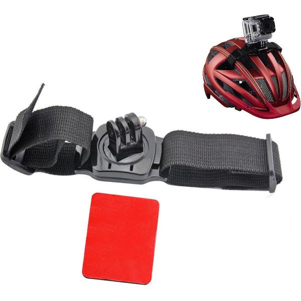 Helm Houder / Helmet Strap - Type HHV2 (GoPro / SJCAM / Denver / Rollei)