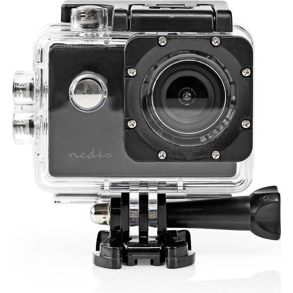 Action Cam | 1080p@30fps | 12 MPixel | Waterbestendig tot: 30.0 m | 90 min | Mounts inbegrepen | Zwart