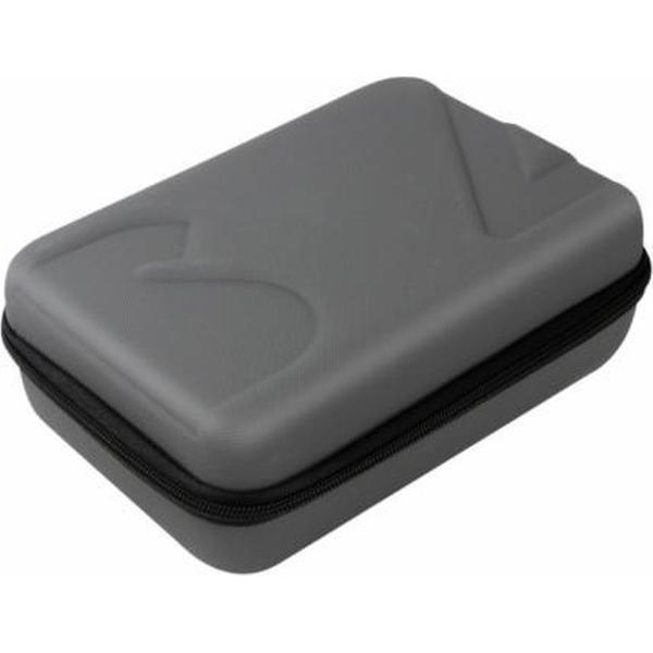 OS-B153 draagbare PU-lederen opbergtas met diamanttextuur voor DJI Osmo Mobile 3, afmeting: 24,6x17,1x8,1cm