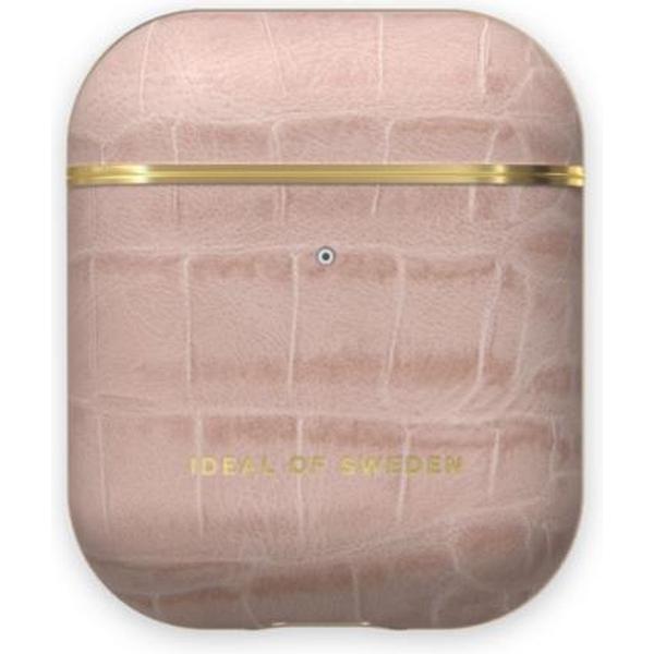 iDeal of Sweden AirPods Case PU voor 1st & 2nd Generation Rose Croco