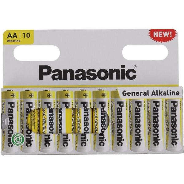 Panasonic Alkaline batterijen AA- 10 STUKS