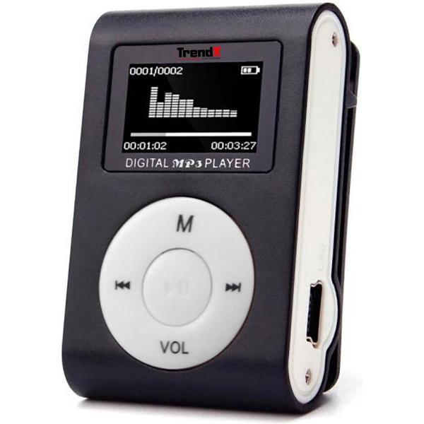 Mini MP3 Speler met LCD - Muziekspeler - Zwart