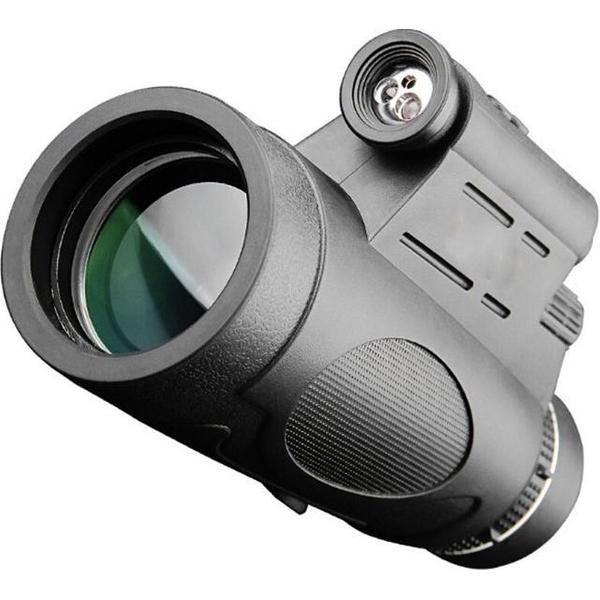E&CT Trading - 12x50 BAK4 - Prism Laag Nachtzicht - Infrarood Monoculaire - Telescoop Voor Vogels Kijken - Lichtgewicht - Voor Volwassenen & Kinderen