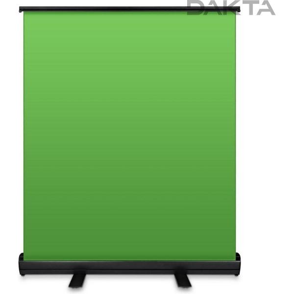 Dakta® Green screen | Fotostudio | Greenscreen | Fotografie | Doek | Fotokader | Inklapbaar | Studio | 2M | Portret | Draagbaar