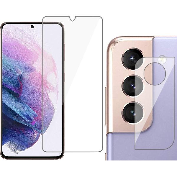 Samsung S21 Screenprotector - Samsung Galaxy S21 Screen Protector Glas en Samsung S21 Screenprotector Camera