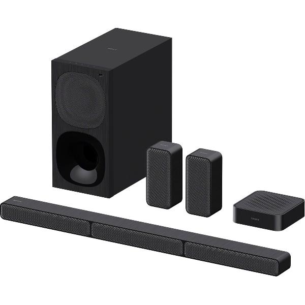 Sony HT-S40R - Soundbar met subwoofer en draadloze achterspeakers - Zwart