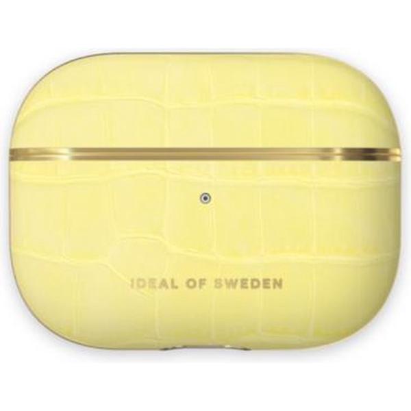 iDeal of Sweden AirPods Case PU voor Pro Lemon Croco
