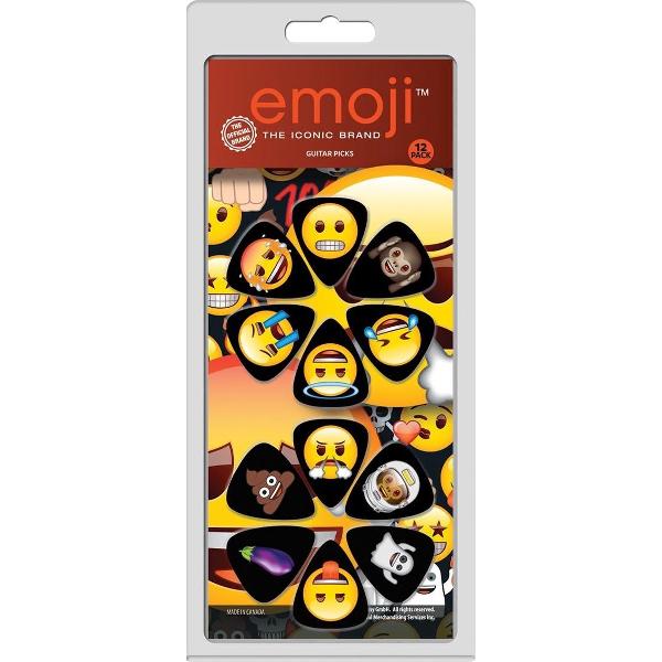 Perri's Emoji 12-pack Medium plectrum 0.71 mm