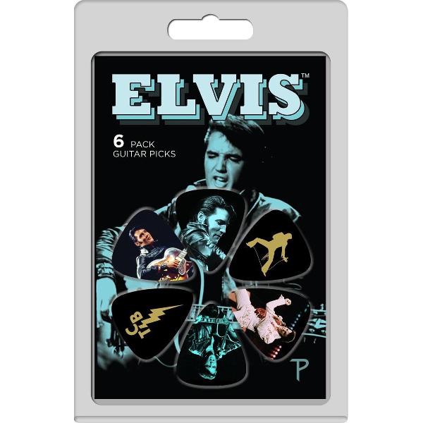 Perri's Elvis Presley 6-pack Medium plectrum 0.71 mm