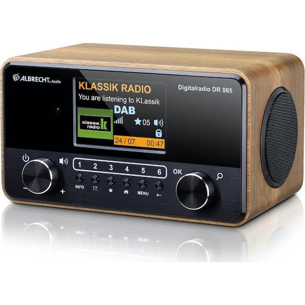 ALBRECHT DR865 DAB+ Radio / Wekker - SENIORENRADIO