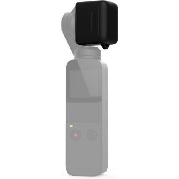 Siliconen beschermende lensafdekking voor DJI OSMO Pocket (zwart)