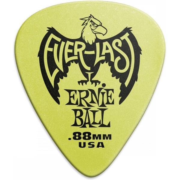 Ernie Ball Everlast Delrin Pick 6-pack plectrum 0.88 mm