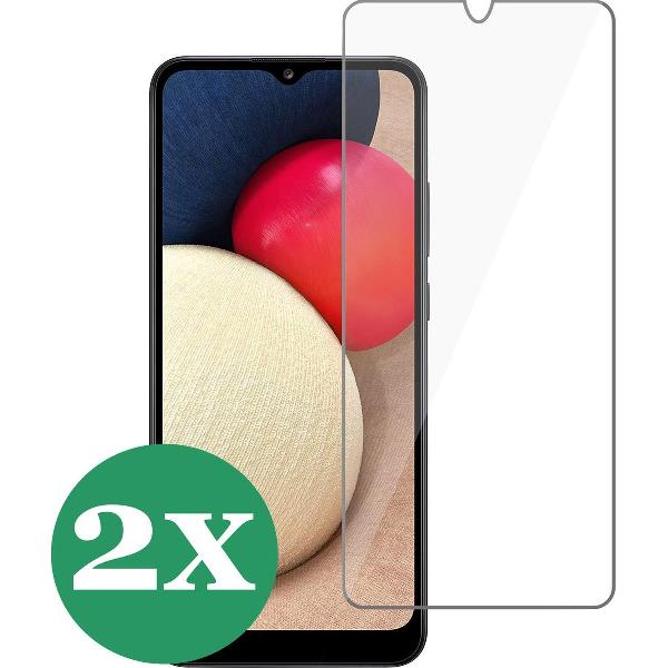 Samsung A02s Screenprotector - Samsung Galaxy A02s Screen Protector Glas - 2 Stuks
