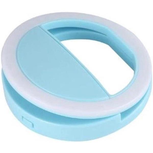 Garpex® Selfie Ring Light Clip - Led Lamp - 3 Standen - Oplaadbaar - Flashlight - Ring Lamp