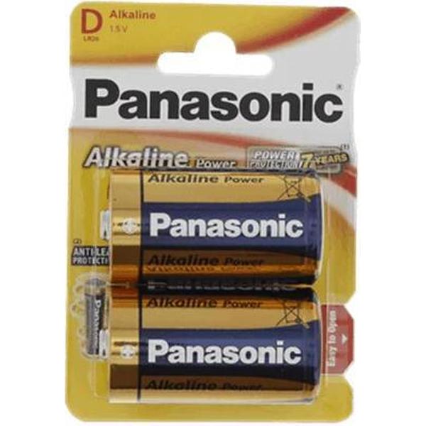 Panasonic Batterijen Type D |10 blisters van 2 batterijen | 20 totaal