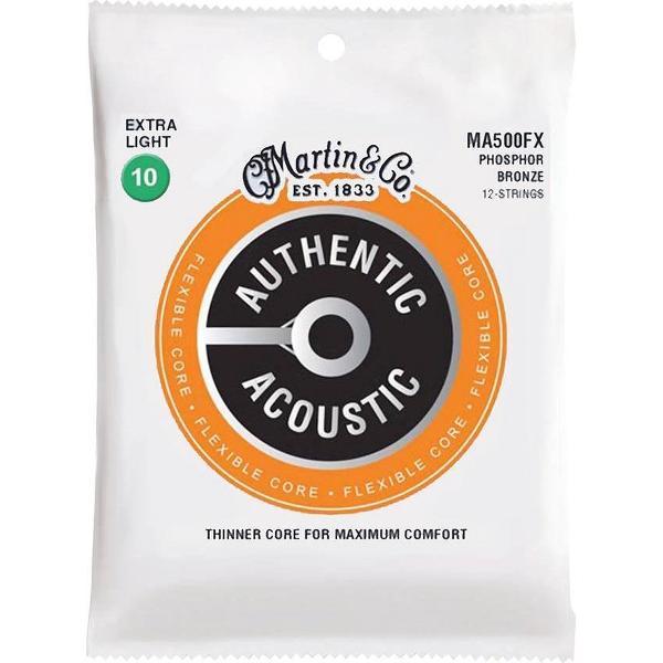 Snarenset Akoestische Gitaar 12-snarig Martin M500FX
