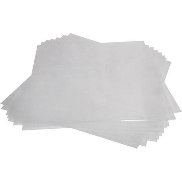 100 Plastic LP Hoezen Standaard Kwaliteit - 100 Micron