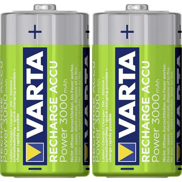 Varta - Recharge Accu 2x C-cell 3000 mAh