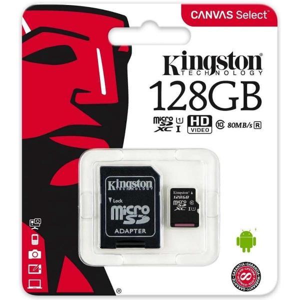 Kingston Canvas Select MicroSDXC - 128 GB