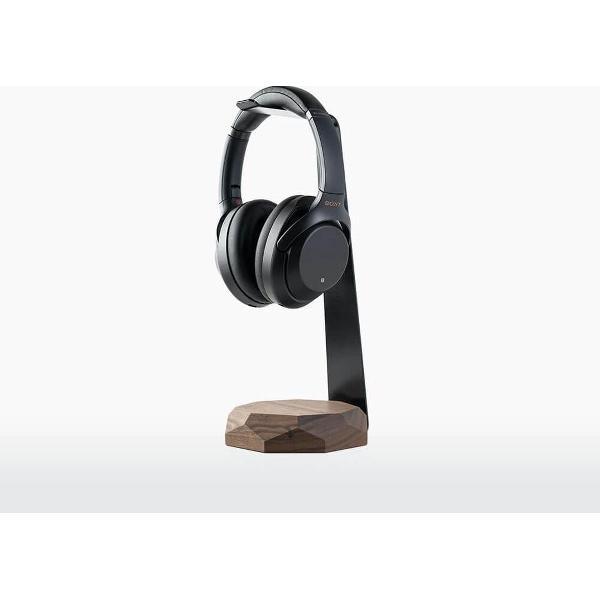 Oakywood 2-in-1 Koptelefoon Standaard & Oplader – Walnoot