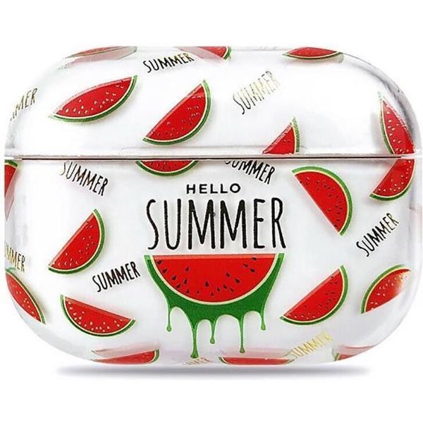 Coverz AirPods pro hoesje Watermeloen - AirPods pro hard case Watermelon