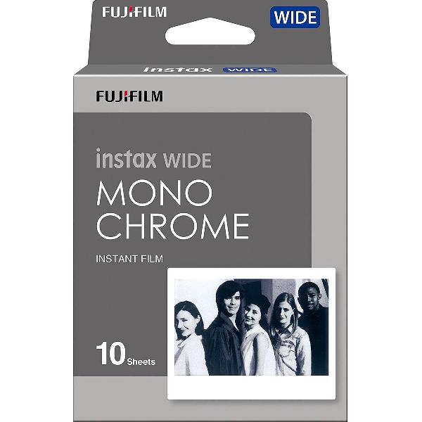 Fujifilm Instax Wide Film - Monochrome - 10 stuks