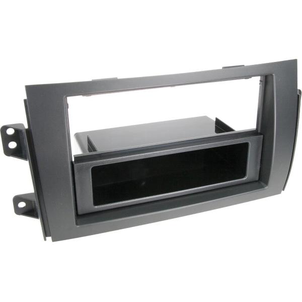 2-DIN Paneel Fiat Sedici - Suzuki SX4 - Kleur: zwart