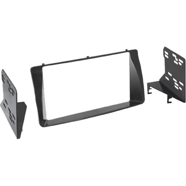 2-DIN Paneel Toyota Corolla / Corolla Verso 2001-2007 Kleur: Zwart
