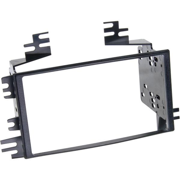 2-DIN Paneel Hyundai Accent / Kia Rio / Sportage II Kleur: Zwart