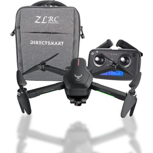 SG906 Pro Smart Drone – 4K Dual Camera Wide Angle – 50x Zoom - 5G Wifi FPV – 50 Minuten Vliegtijd - Opbergtas - 2 Assige Gimbal - 1200M bereik