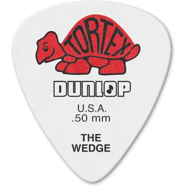Dunlop Tortex The Wedge pick 6-Pack 0.50 mm plectrum
