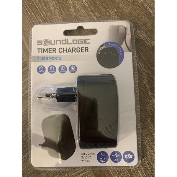 Soundlogic timer charger 2 usb ports