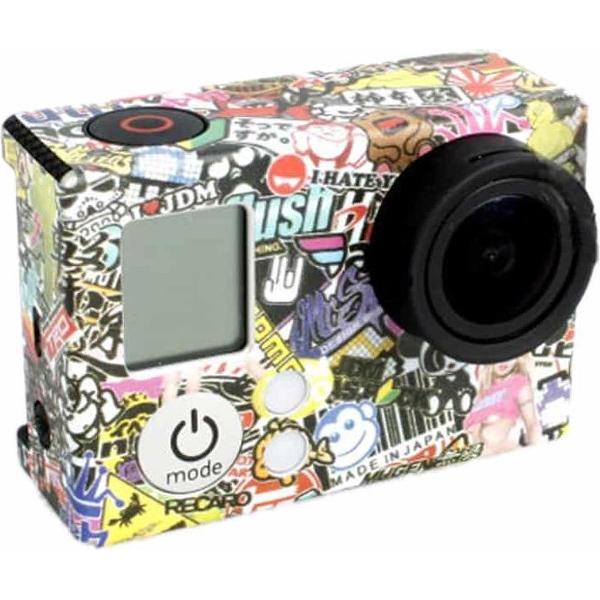 Cartoon Graffiti Patroon Plan B Case Sticker voor GoPro HERO3 + / 3