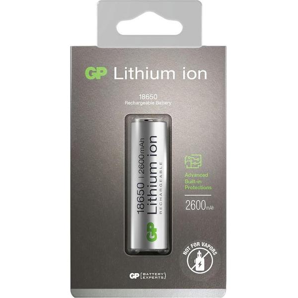 GP Batteries Lithium 18650 Oplaadbare batterij