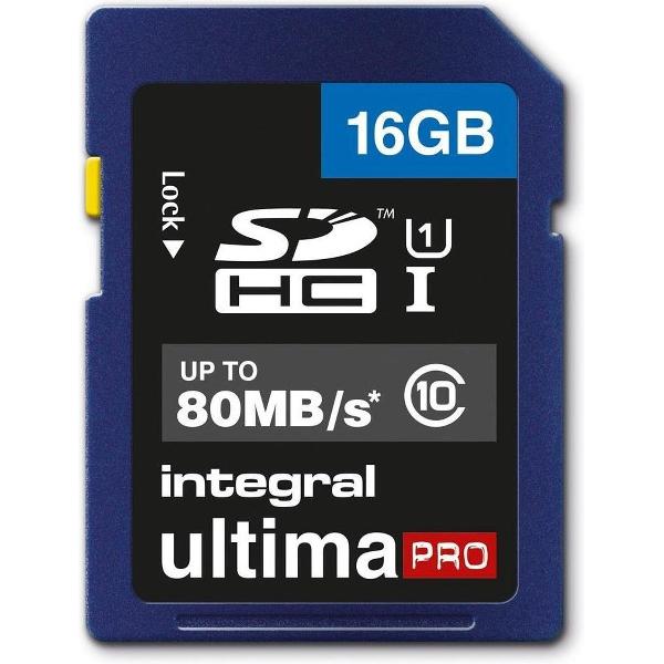 Integral UltimaPro 16GB - SDHC Geheugenkaart