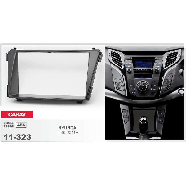 2-DIN HYUNDAI i-40 2011+ afdeklijst / installatiekit Audiovolt 11-323