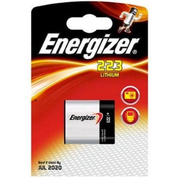 1x Energizer CR-P2 - CRP2 - 223 6V 1500mAh lithium batterijen