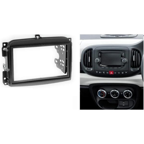 2-DIN FIAT (500L) 2012+ frame Audiovolt 11-550
